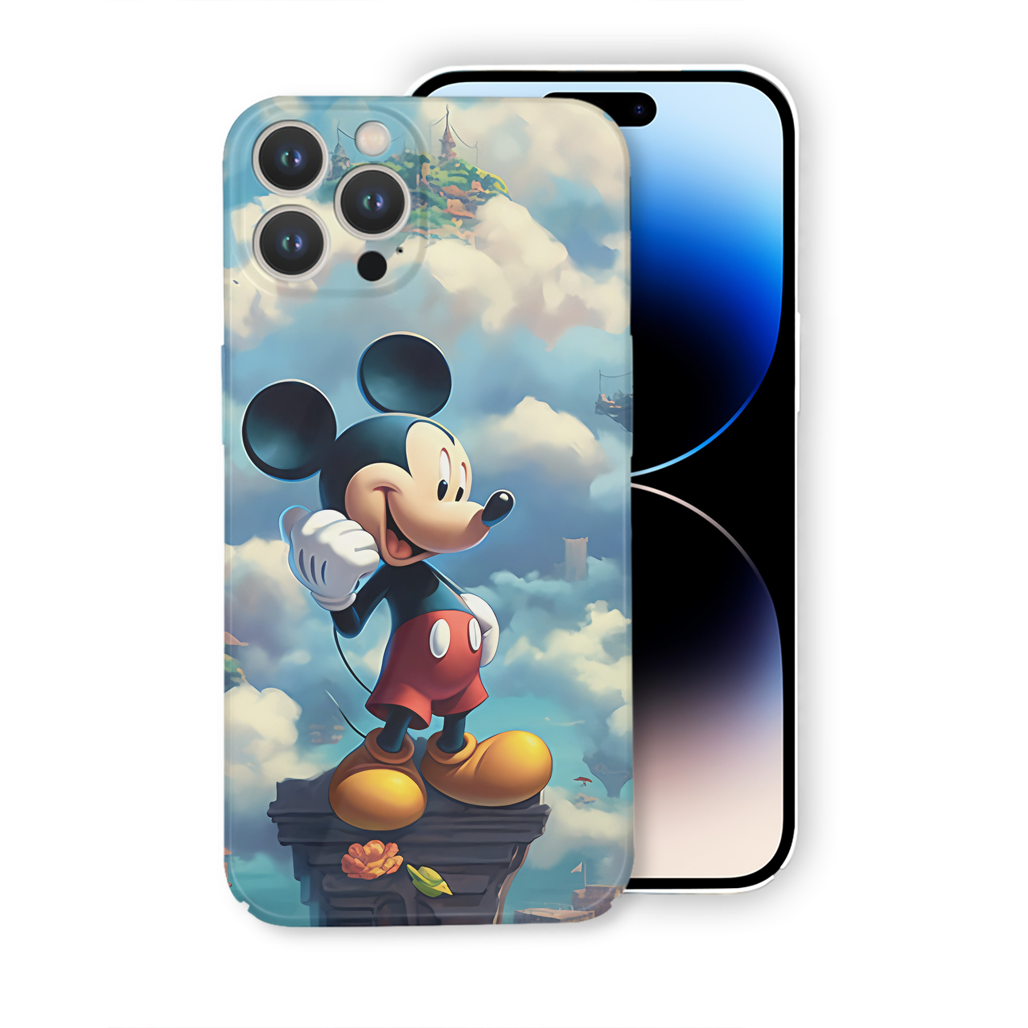 （画像用） ミッキーマウス Mickey Mouse 【iPhone 14シリーズ対応】ハードケース